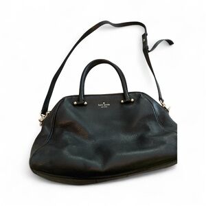 Black Leather Handbag